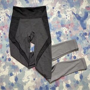 Lululemon Early Extension High-Rise Tight Women’s Size 2 Gray Colorblock B10